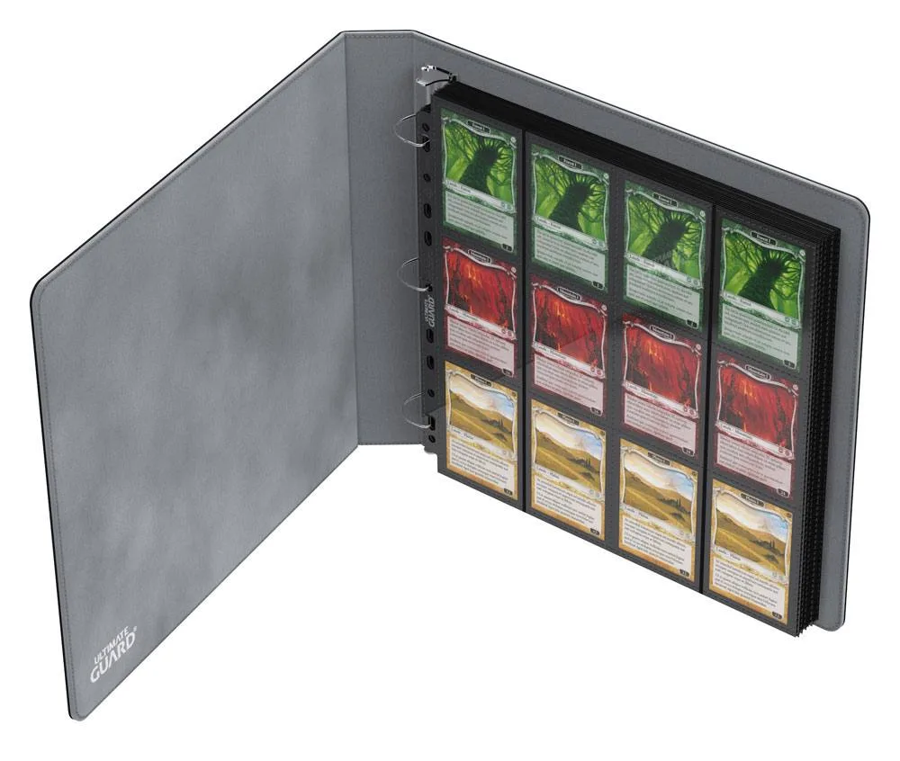 Ultimate Guard Card Binder – Xenoskin QuadRow Slim Black 10