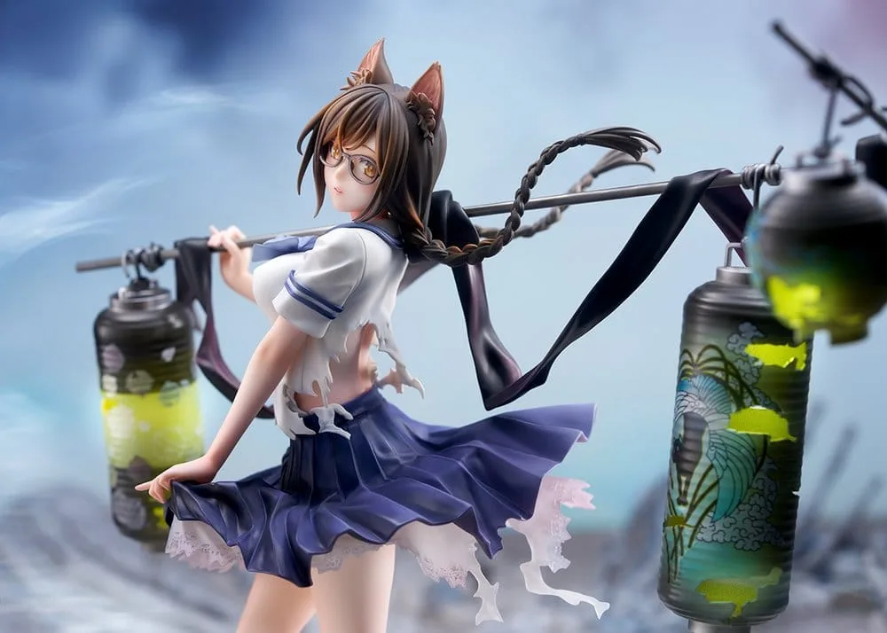 Bakemonogatari PVC-Figur – Tsubasa Hanekawa 1:7 26 cm 6