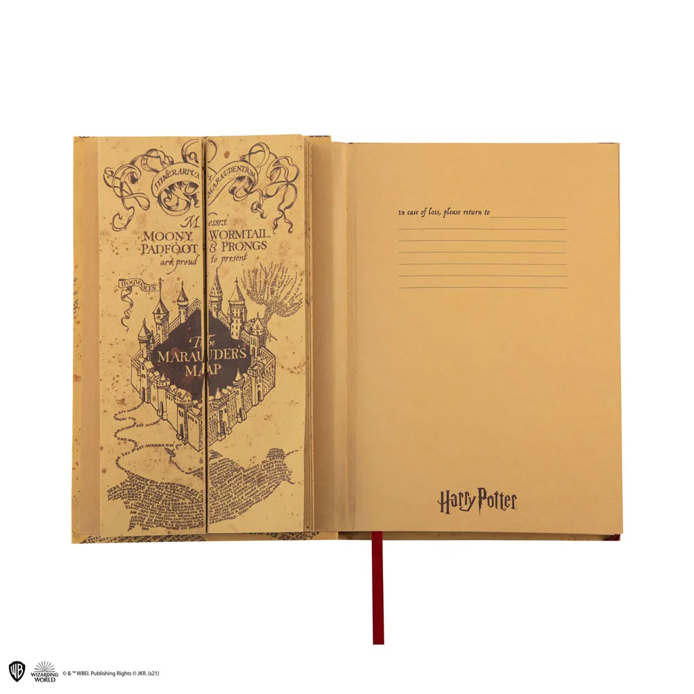 Harry Potter Notebook – Marauder’s Map A5 8