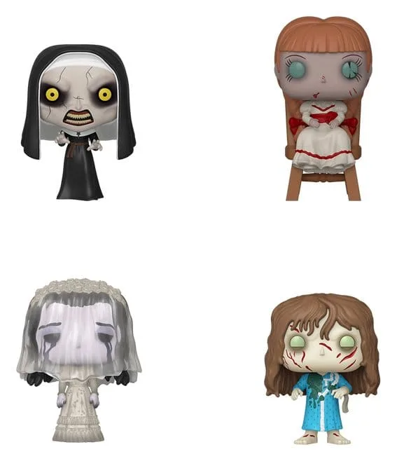 Warner Brothers Vinyl Figures – Horror Funko Pop 4-Pack 9 cm