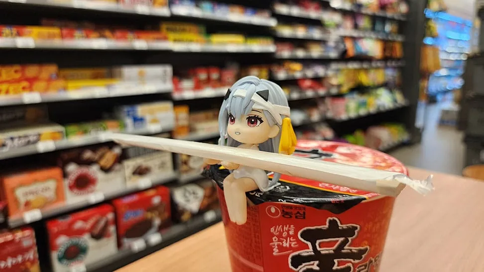 Goddess of Victory Nikke Cup Noodle Holder – Modernia 8 cm 6