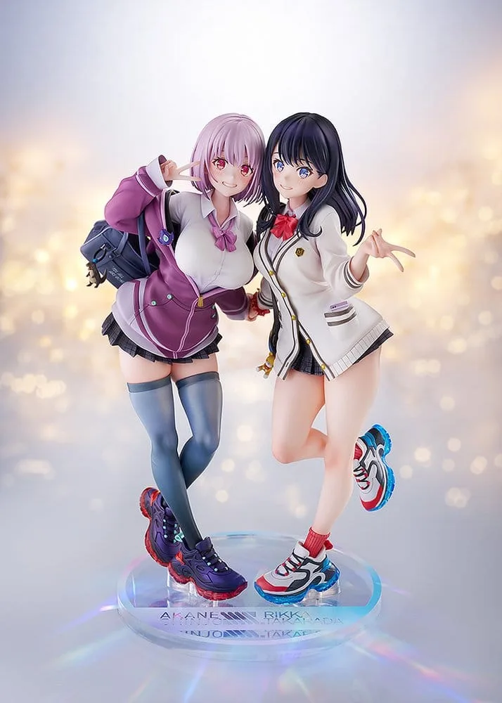 SSSS.Gridman Statues – Rikka and Akane 2-Pack 22 cm 2
