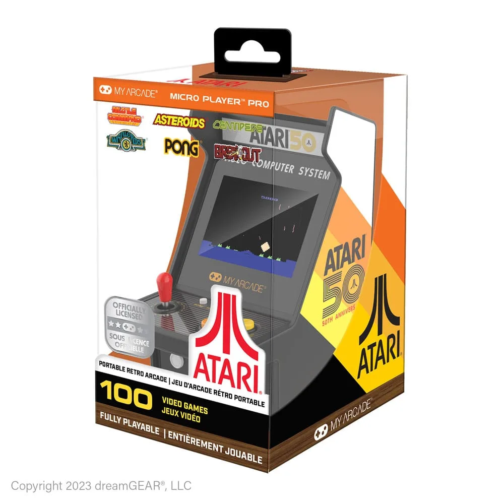 Atari Portable Retro Arcade – Micro Player Pro 2