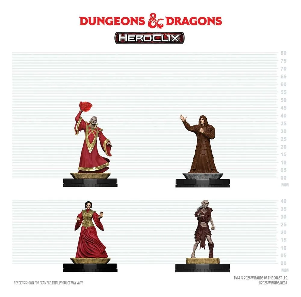 Dungeons & Dragons Figure Set – HeroClix 400 Red Wizards of Thay 2