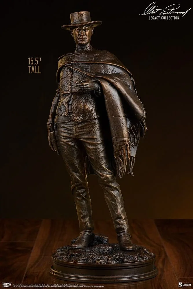 The Good the Bad and the Ugly Statue – Blondie Faux Bronze 39 cm 3