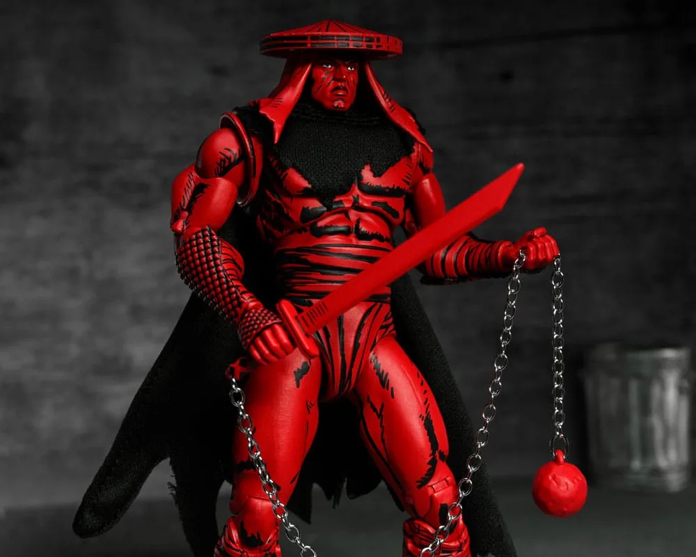 TMNT Action Figure – Red and Black Foot Assassin 18 cm 10