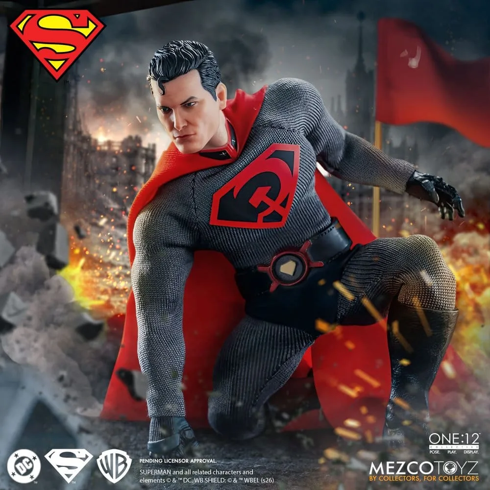 DC Comics Action Figure – One:12 Collective Superman Red Son 17 cm 6