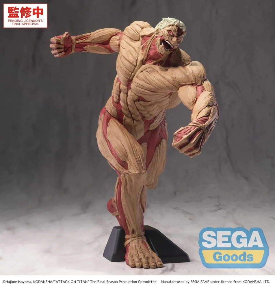 Attack on Titan Figure – Reiner Braun Armored Titan 25 cm