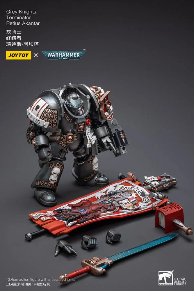 Warhammer 40k Action Figure – Retius Akantar 13 cm 8