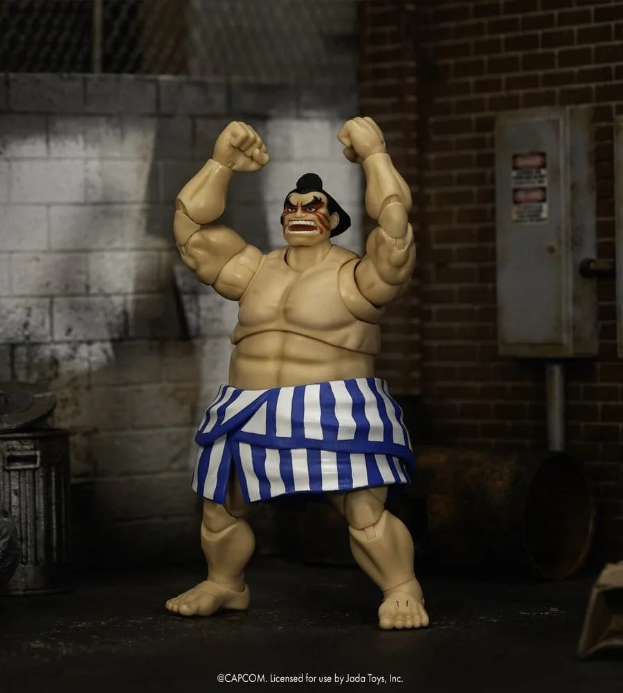 Ultra Street Fighter II Action Figure – E. Honda 1/12 Scale 16 cm