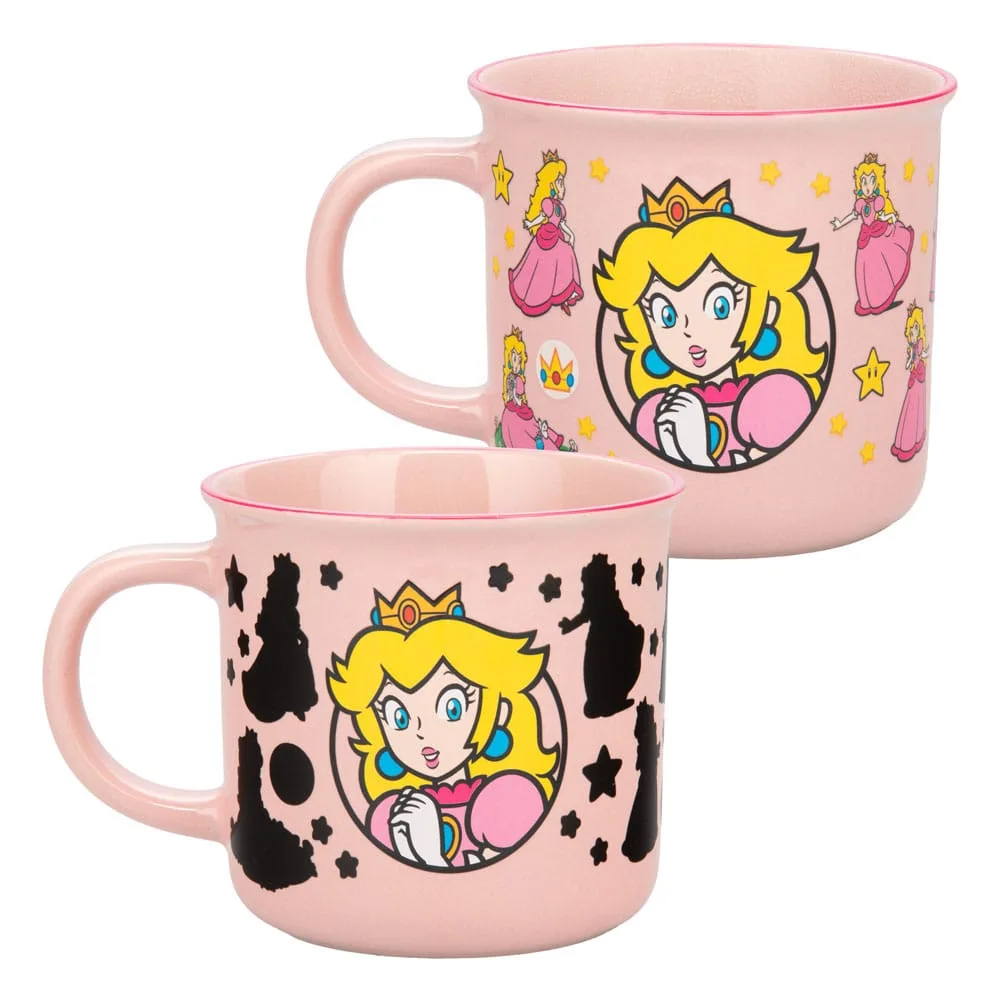 Super Mario Heat Change Mug – Princess Peach 300 ml 6