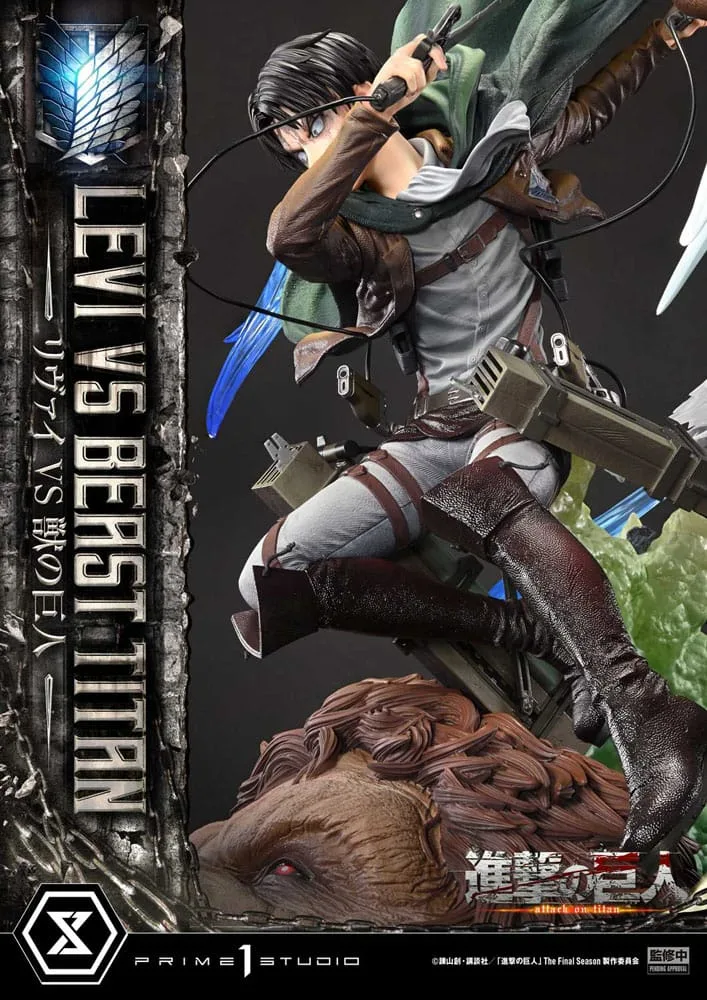 Attack on Titan Statue – Levi Versus Beast Titan 73 cm 19