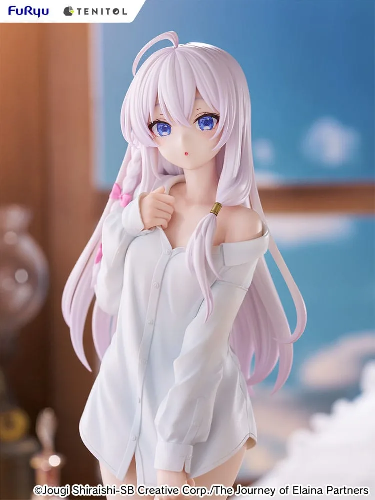 Wandering Witch Statue – Elaina Shirt Version Tenitol Tall 30 cm 10