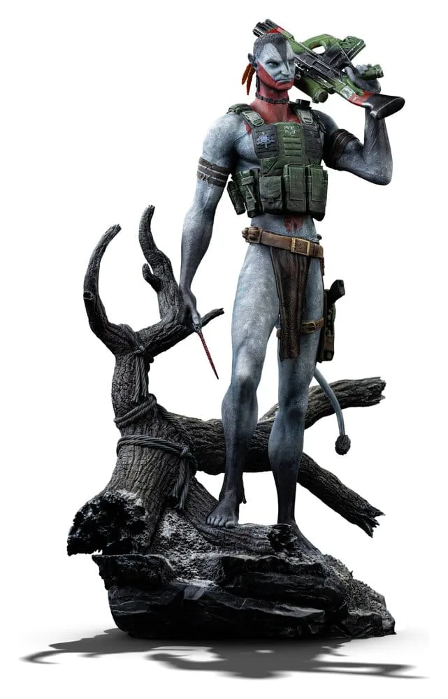 Avatar Fire and Ash Statue – Miles Quaritch 1/10 Scale 36 cm 6