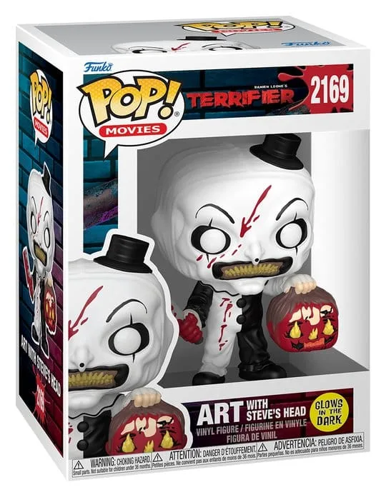 Terrifier Vinyl Figure – Funko Pop Movies Art with Head 9 cm 3