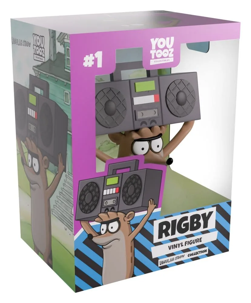 Regular Show Vinyl Figure – Rigby with Boombox 11 cm 4