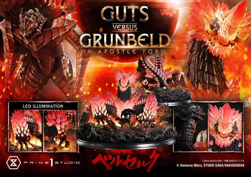 Berserk Diorama Statue – Guts vs. Grunbeld Apostle Form 5