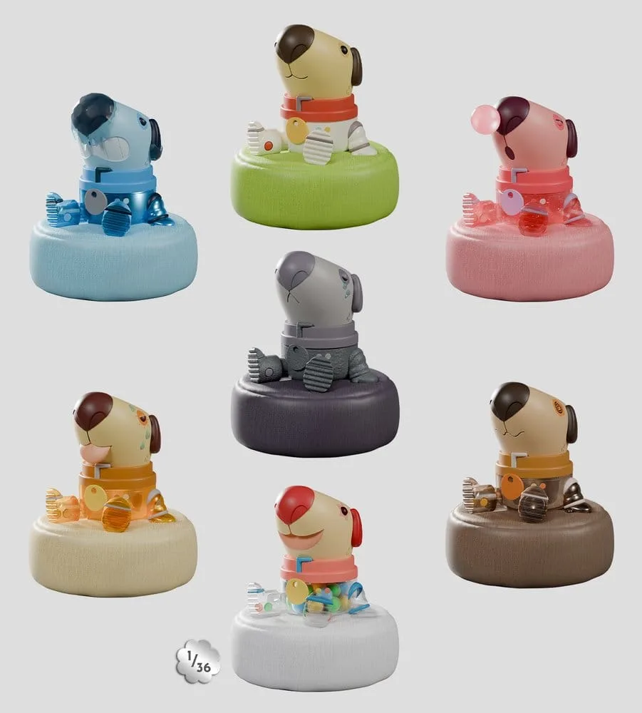 Space Case Mini Figures – Series 1 Blind Box Display of 6 6 cm 1