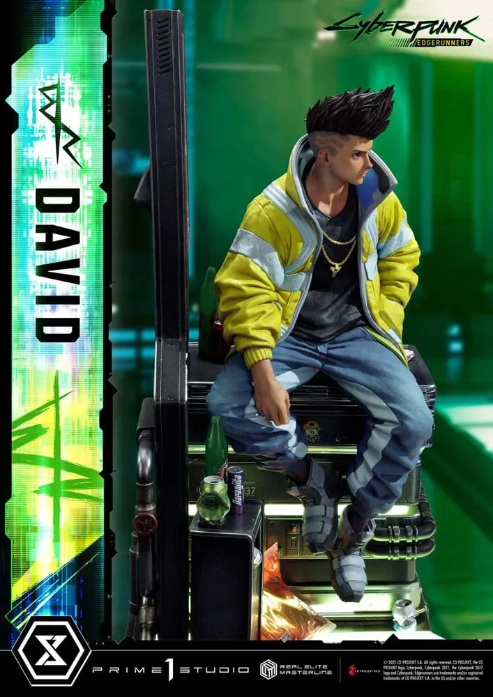 Cyberpunk Edgerunners Statue – David 1/4 Scale 58 cm 14