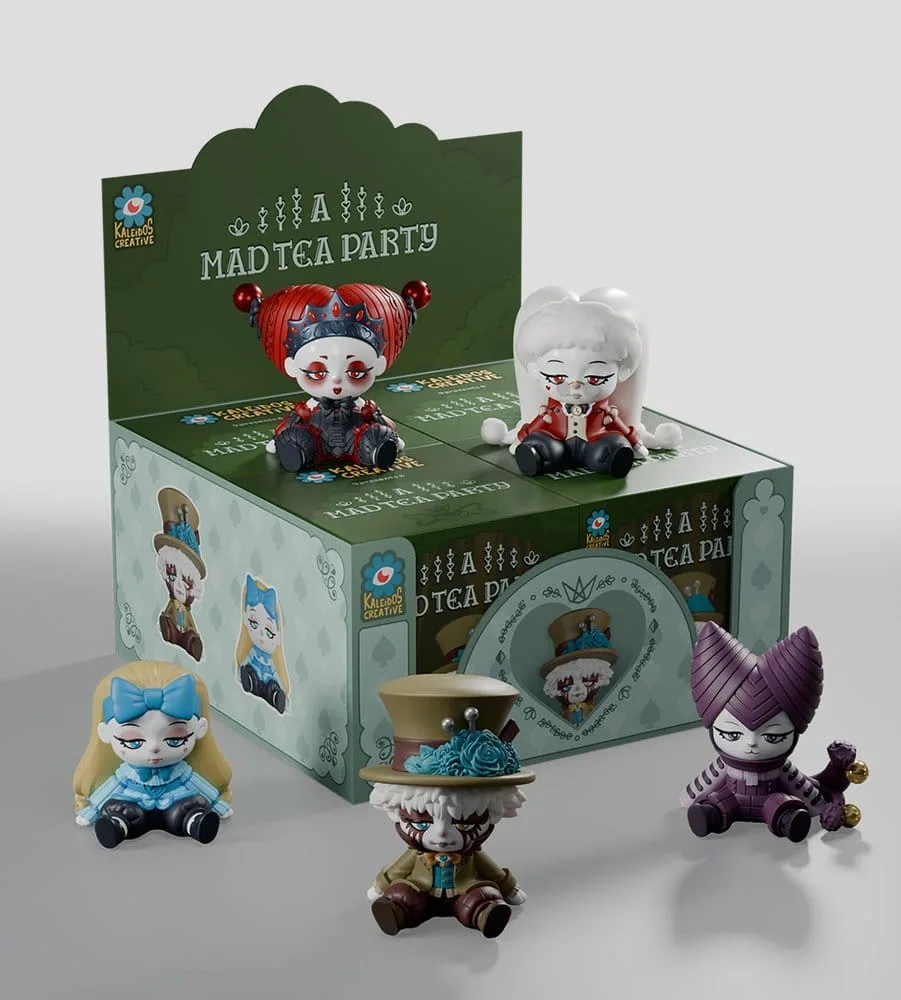 A Mad Tea Party Mini Figures – S1 Blind Box Display of 4 9 cm 8