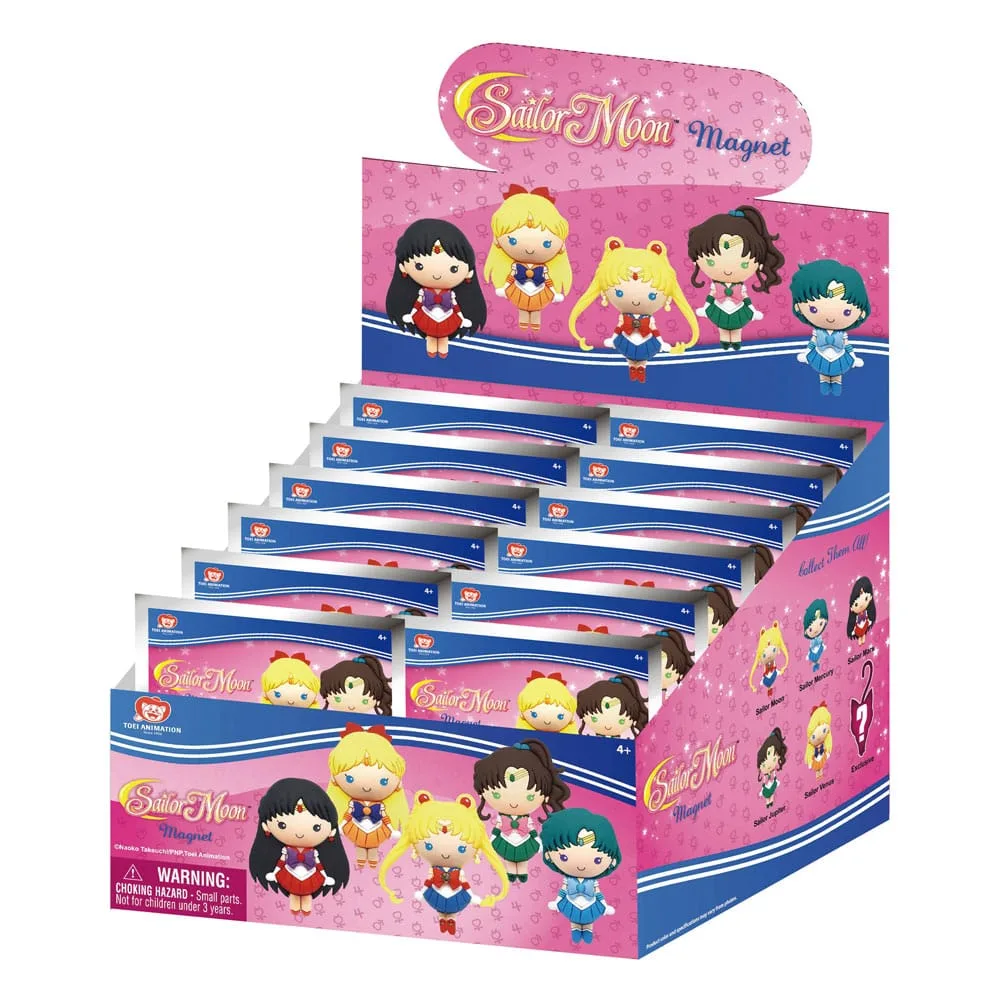 Sailor Moon Magnets – Series 1 Blind Pack Display of 12