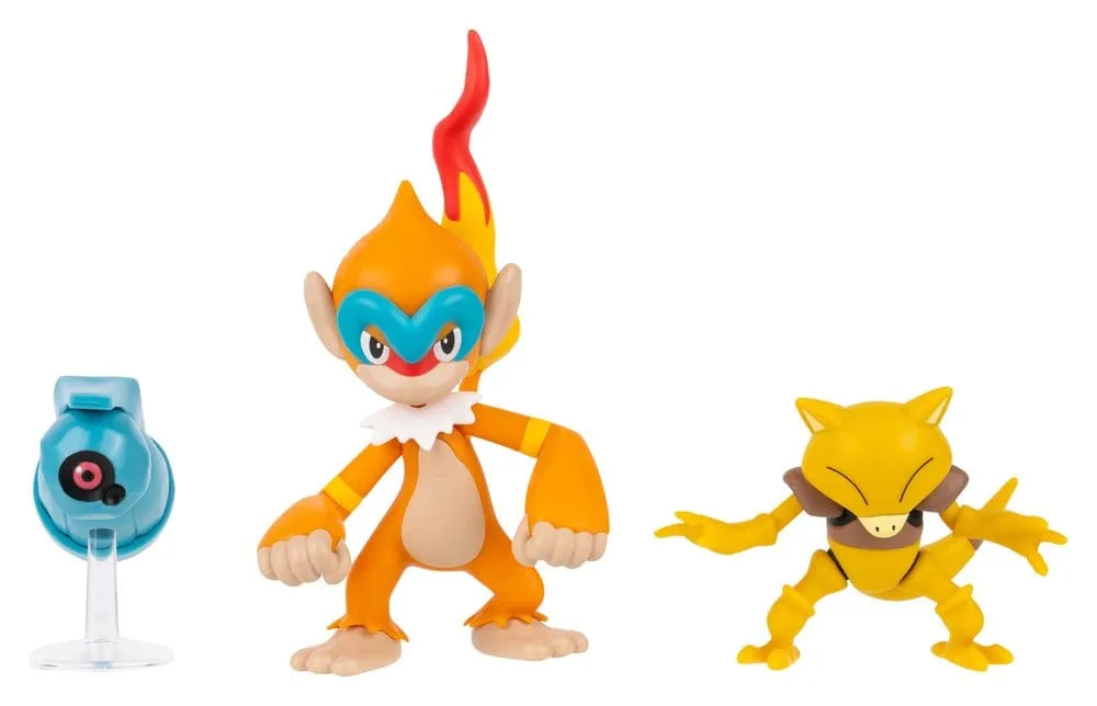 Pokémon Actionfiguren – Version 25 Set mit vier 3er-Packs 16
