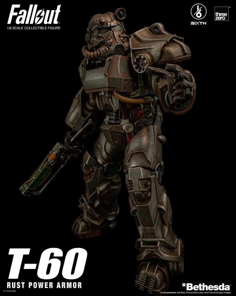 Fallout Action Figure – T-60 Rust Power Armor 1/6 18