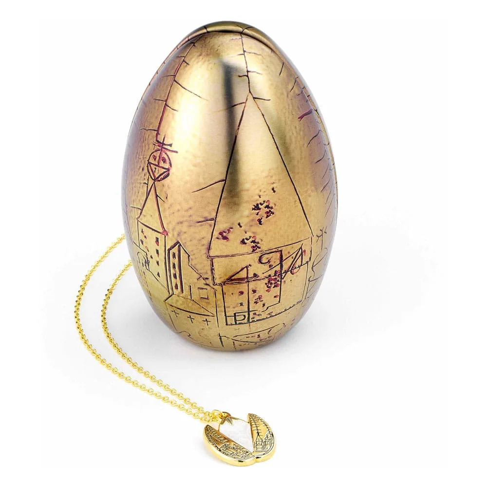 Harry Potter Necklace – Golden Egg with Gift Box 2