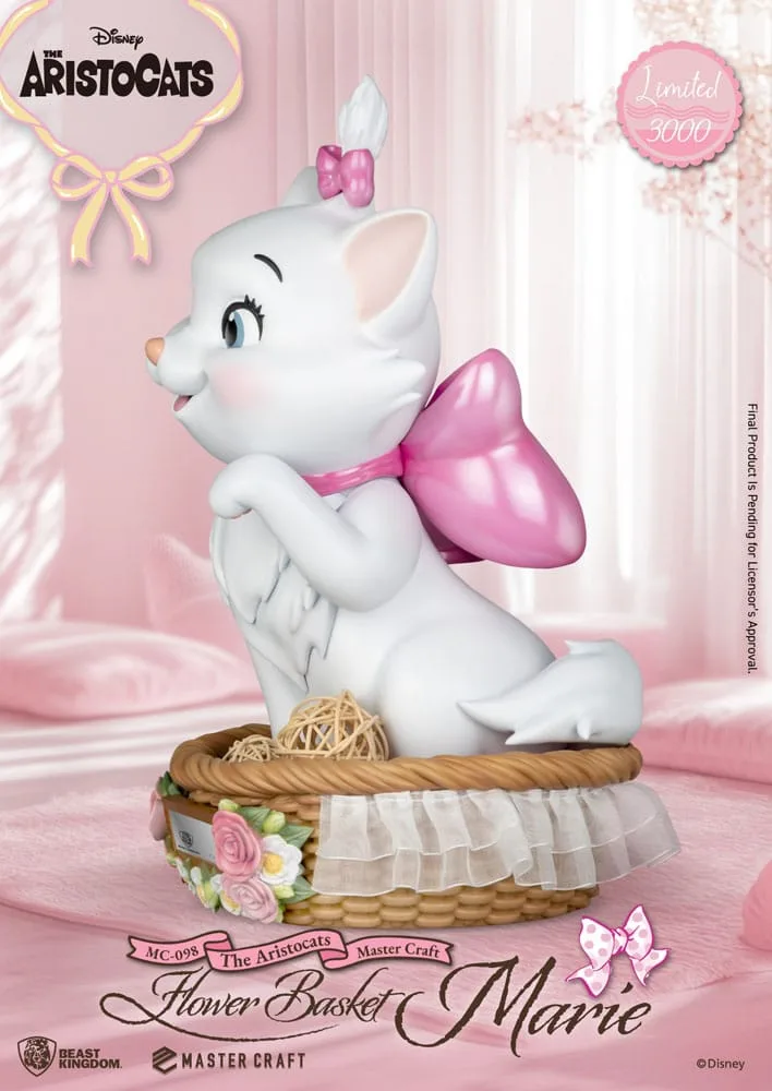 Aristocats Statue – Master Craft Flower Basket Marie 32 cm 3