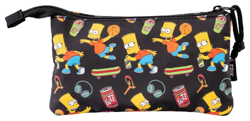 The Simpsons Pencil Case – Bart Triple Compartment 8