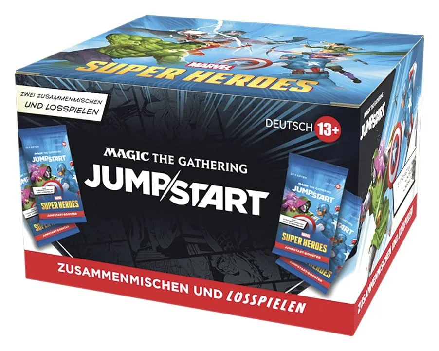 Magic: The Gathering Marvel Super Heroes Jumpstart – 24 boosters Duits 9