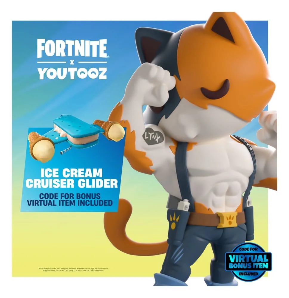 Fortnite Vinyl Figure – Youtooz Meowscles 13 cm 4