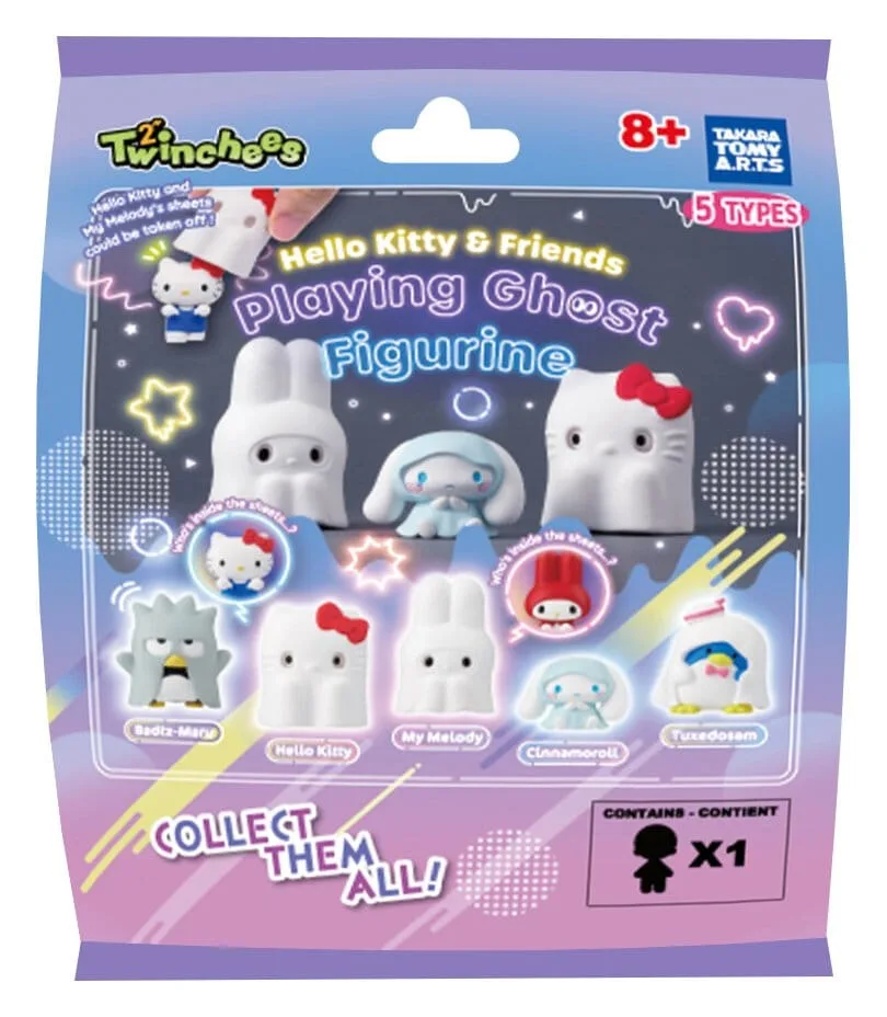 Sanrio Mini Figures – Hello Kitty Friends Ghost Display 24-Pack 5 cm 7