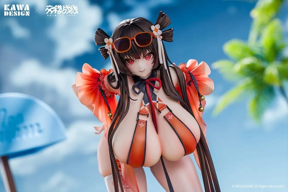 Daiblos Core PVC Figure – Maree Rouge Rakubai no Utage 25 cm 3