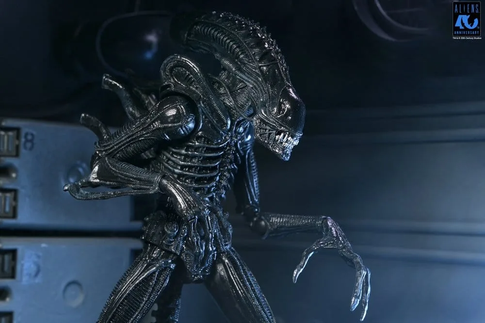 Aliens Action Figure – Black Xenomorph Warrior 23 cm 13