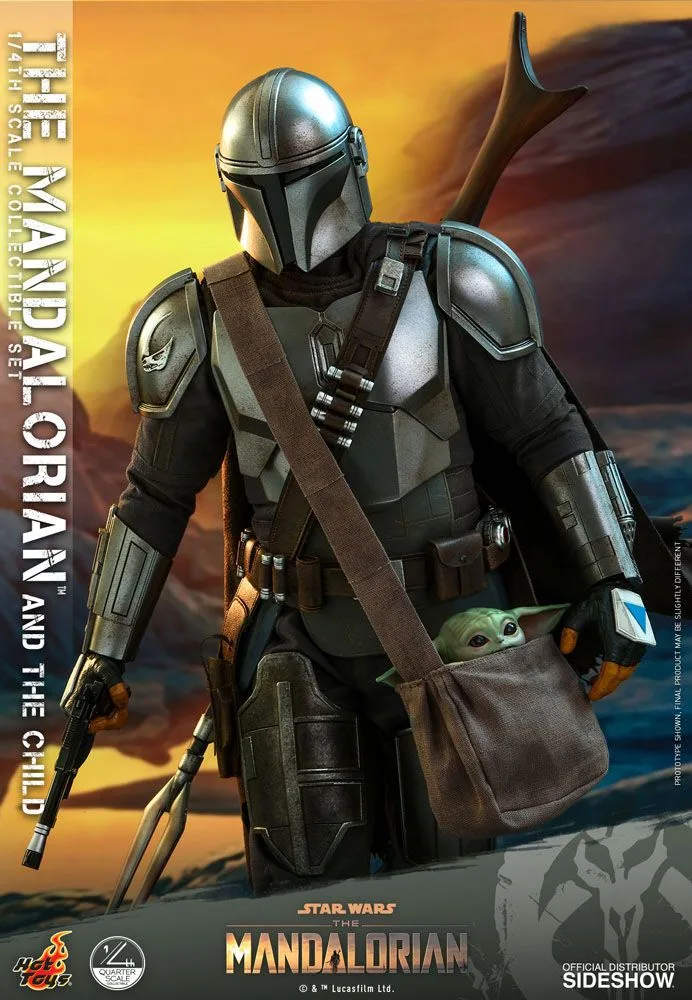 Star Wars Action Figure Set – The Mandalorian and The Child 1/4 15