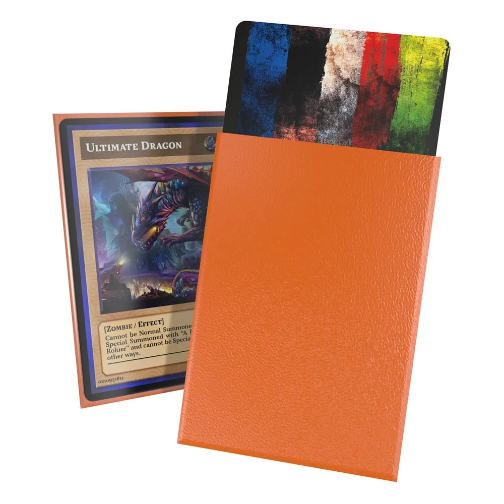 Ultimate Guard Card Sleeves – Cortex Matte Japanese Orange 60 Pack 2