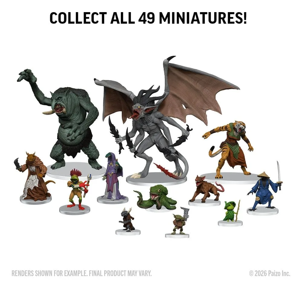 Pathfinder Battles Booster Brick – Monster Core 10 Boosters 14