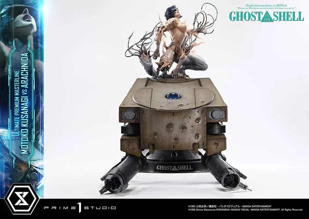 Ghost in the Shell Statue – Motoko Kusanagi vs Arachnida 68 cm