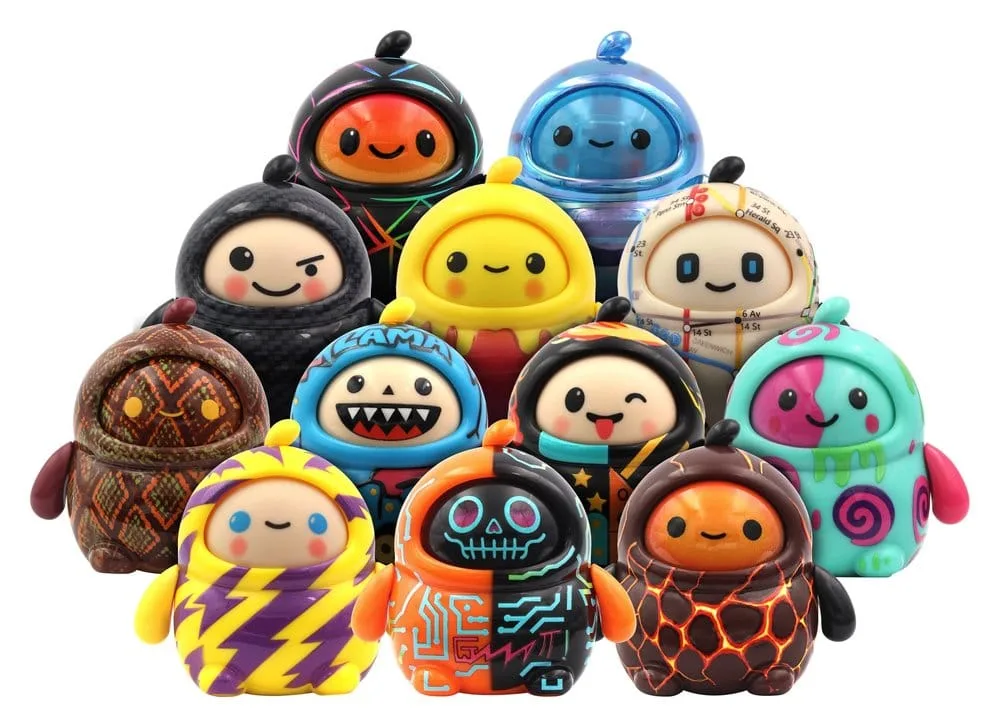 LamaTama Electronic Figures – Series 3 Blind Box Display 23 Pack 6 cm
