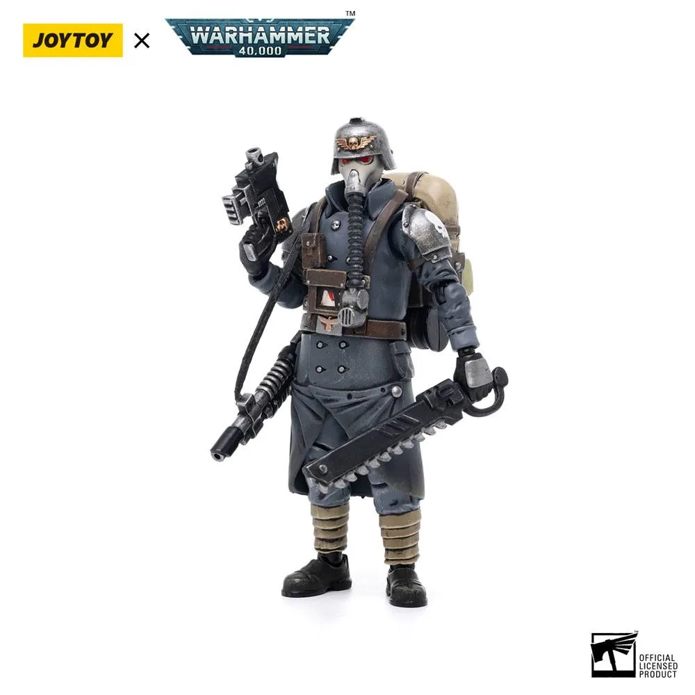 Warhammer 40k Action Figure – Krieg Veteran Squad Sergeant 10.3 cm