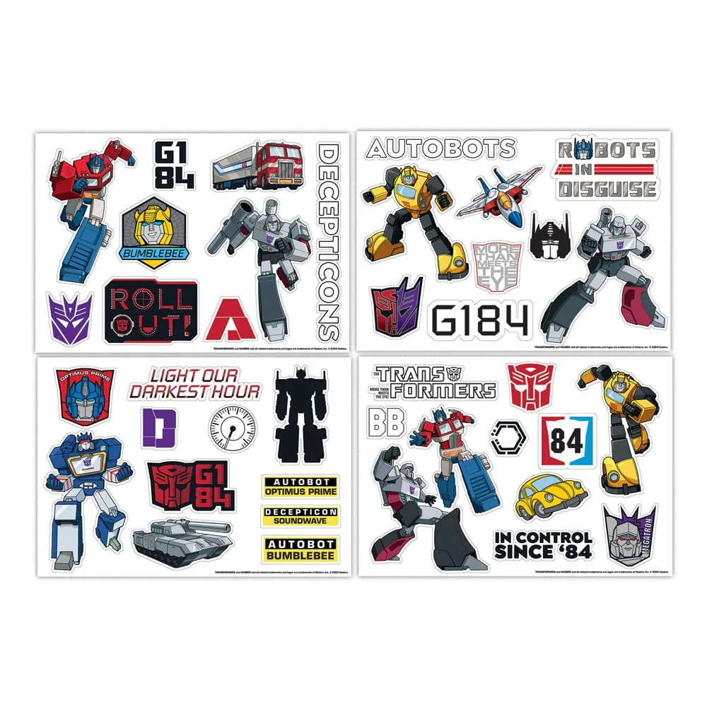 Transformers Sticker Set – Six A5 Sheets