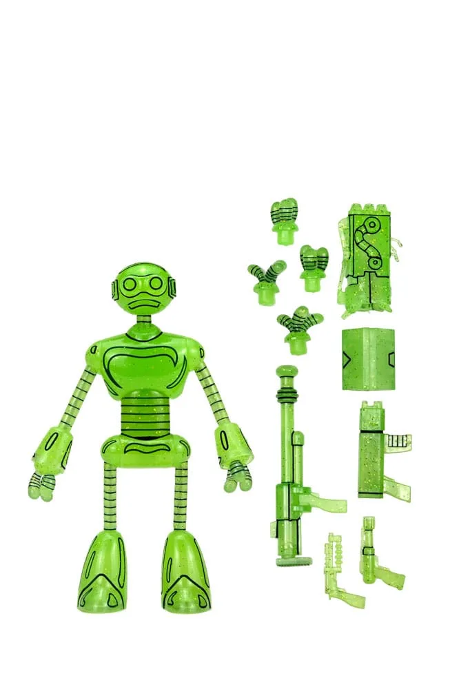 TMNT Actiefiguur – Transmat Fugitoid Glow-in-the-Dark 18 cm 18