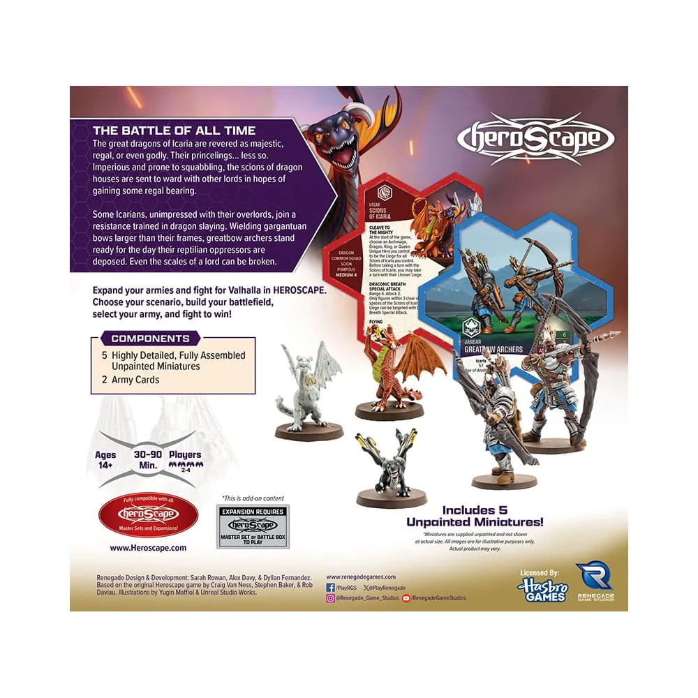 Heroscape Army Expansion – Embers of War Archers and Scions 2