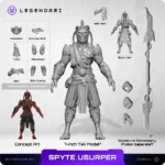 Legendari Action Figure – Spyte Usurper 1/10 Scale 18 cm 4