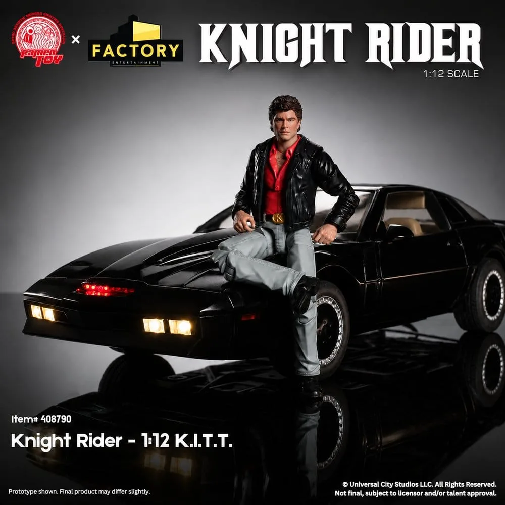 Knight Rider Vehicle Replica – K.I.T.T. & Michael Knight 1/12 2