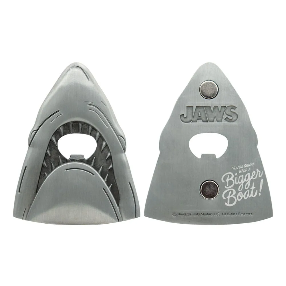 Jaws flesopener – Haai 50-jarig jubileum 8,7 x 7 cm 2