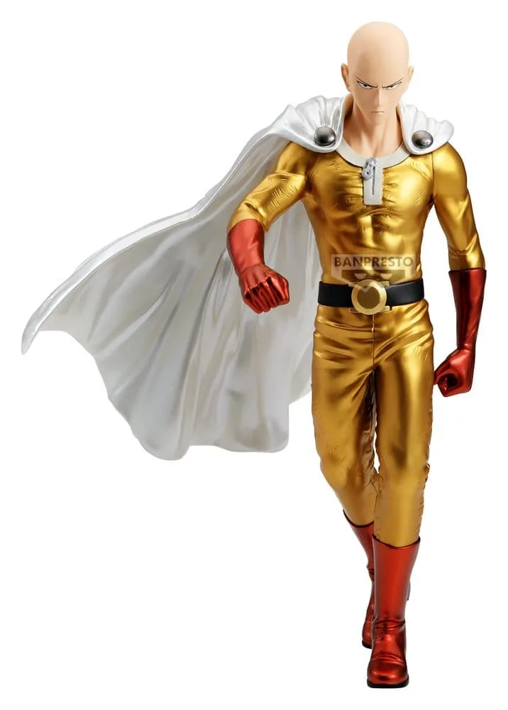 One-Punch Man Figure – Grandista Saitama Metallic 27 cm