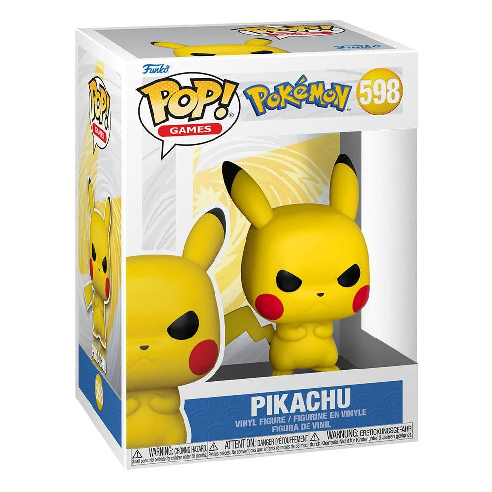 Pokémon POP Figure – Grumpy Pikachu EMEA 9 cm 2