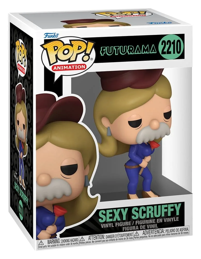 Futurama Pop Figure – Sexy Scruffy 9 cm 2